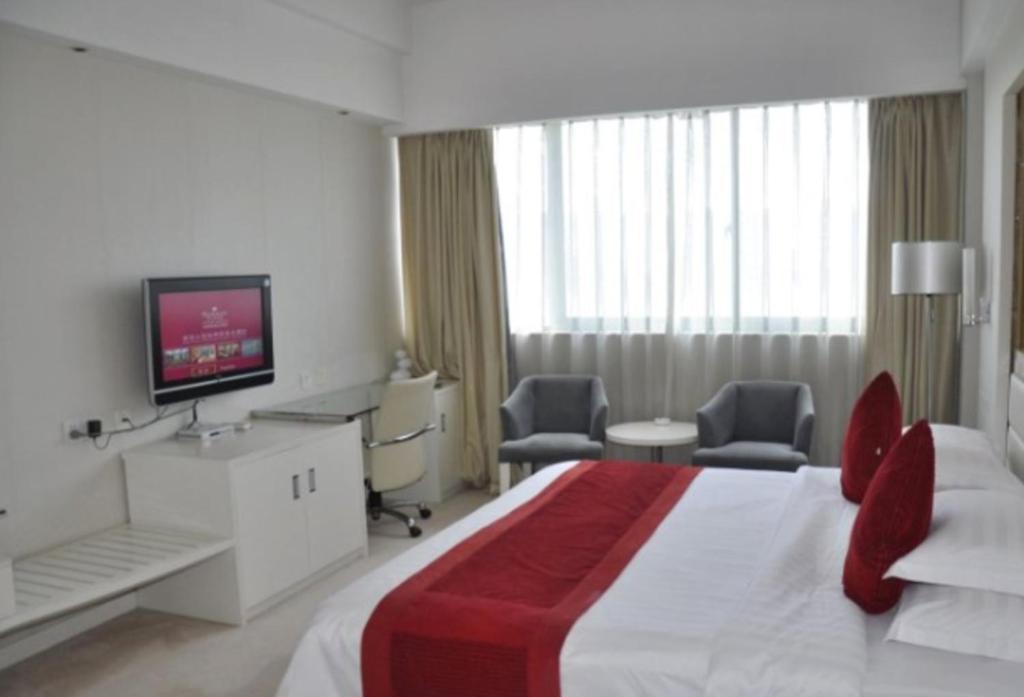 Ramada Plaza By Wyndham Hangzhou Riverside Exterior foto