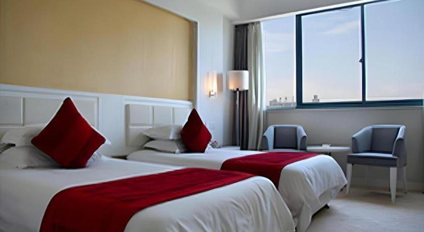 Ramada Plaza By Wyndham Hangzhou Riverside Exterior foto